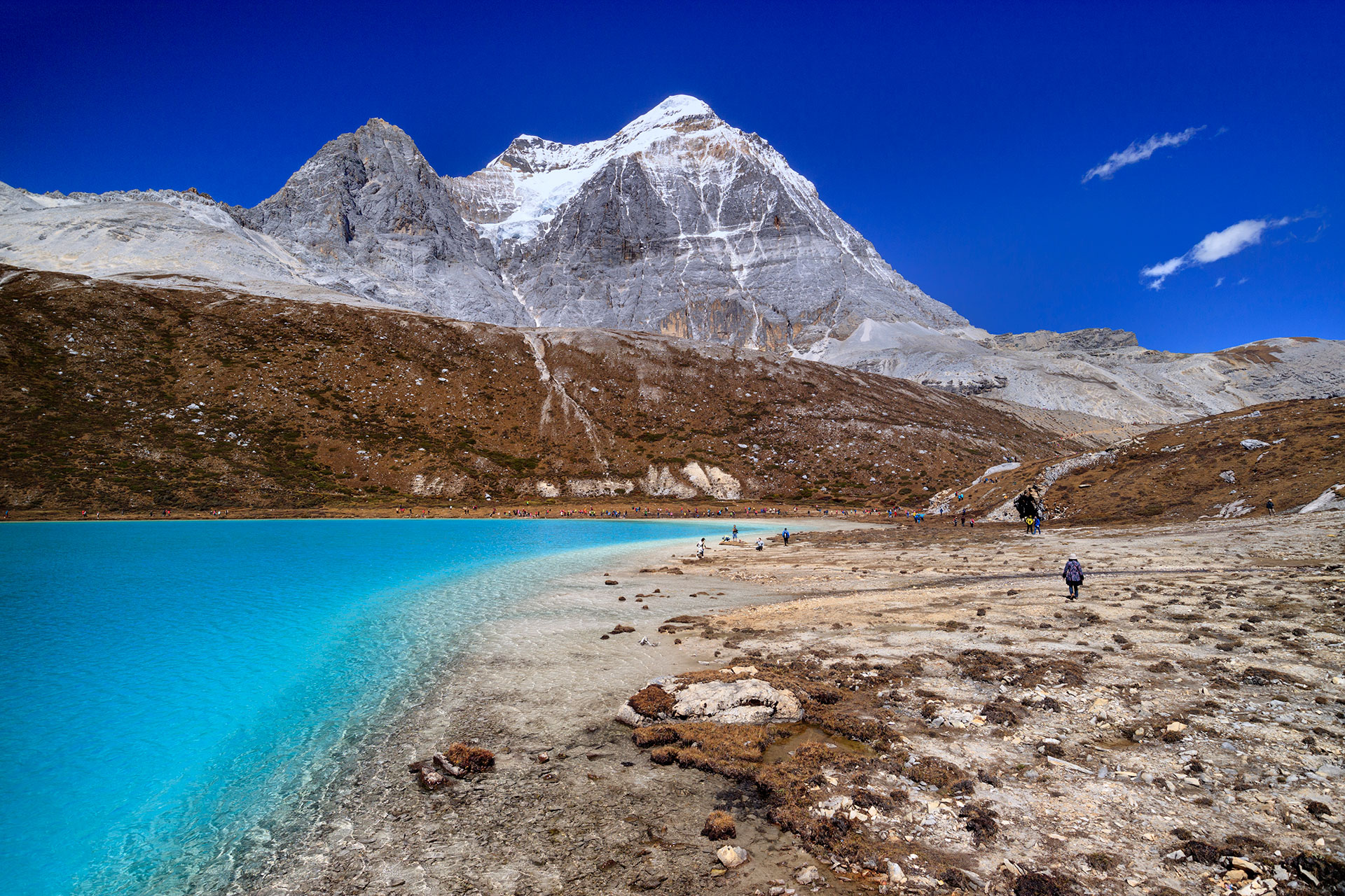 ［川西8日 Day 5］八小時高海拔的徒步健行 – 稻城亞丁 洛絨牛場徒步至牛奶海